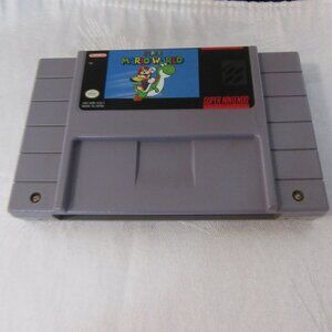 Firm Price Super Nintendo Game  - Super Mario World -Tested